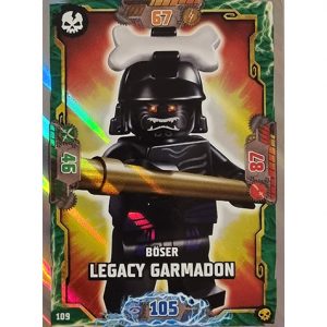 Lego Ninjago Serie 6 Trading Cards Nr 109 Böser Legacy Garmadon