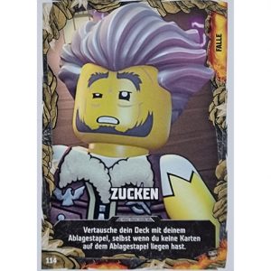 Lego Ninjago Serie 6 NEXT LEVEL Trading Cards Nr 114 Zucken