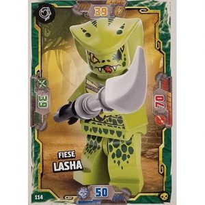 Lego Ninjago Serie 6 Trading Cards Nr 114 Fiese Lasha