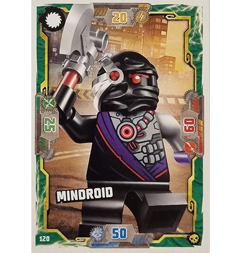 Lego Ninjago Serie 6 Trading Cards Nr 120 Mindroid