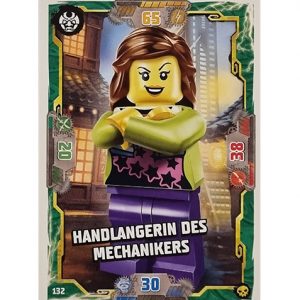 Lego Ninjago Serie 6 Trading Cards Nr 132 Handlangerin des Mechanikers