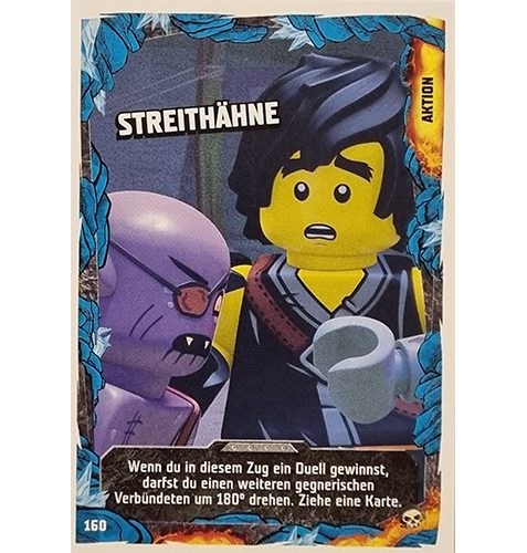 Lego Ninjago Serie 6 Trading Cards Nr 160 Streithähne