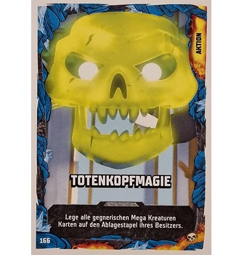 Lego Ninjago Serie 6 Trading Cards Nr 166 Totenkopfmagie