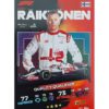 Turbo Attax 2021 Nr 167 Kimi Räikkönen