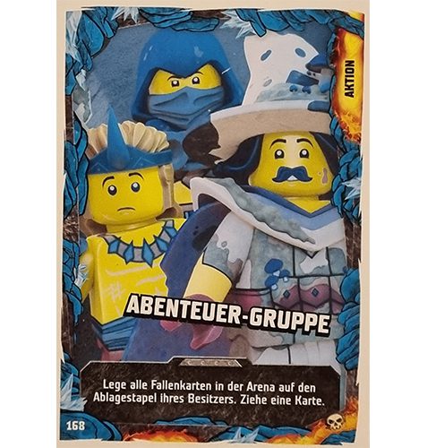 Lego Ninjago Serie 6 Trading Cards Nr 168 Abenteuer Gruppe