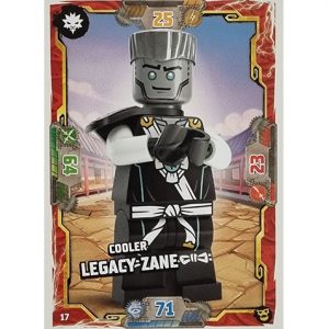 Lego Ninjago Serie 6 NEXT LEVEL Trading Cards Nr 017 Cooler Legacy Zane