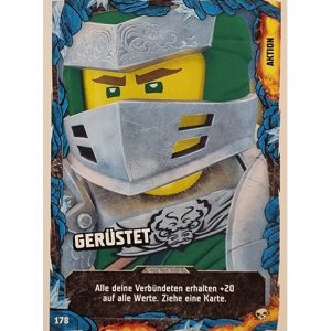 Lego Ninjago Serie 6 Trading Cards Nr 178 Gerüstet