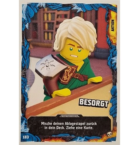 Lego Ninjago Serie 6 Trading Cards Nr 183 Besorgt