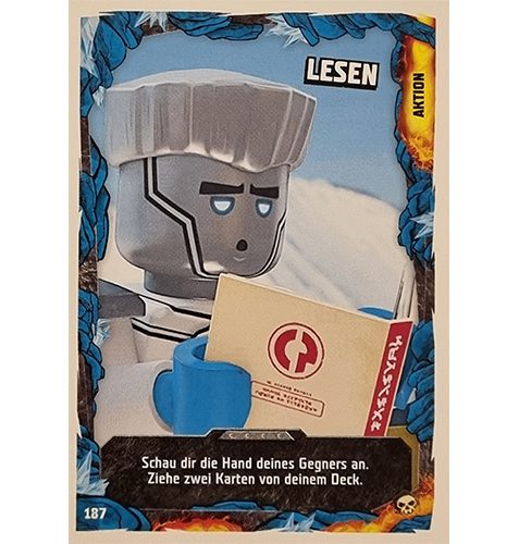 Lego Ninjago Serie 6 Trading Cards Nr 187 Lesen