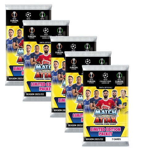 Topps Champions League 2021/2022 5x Booster
