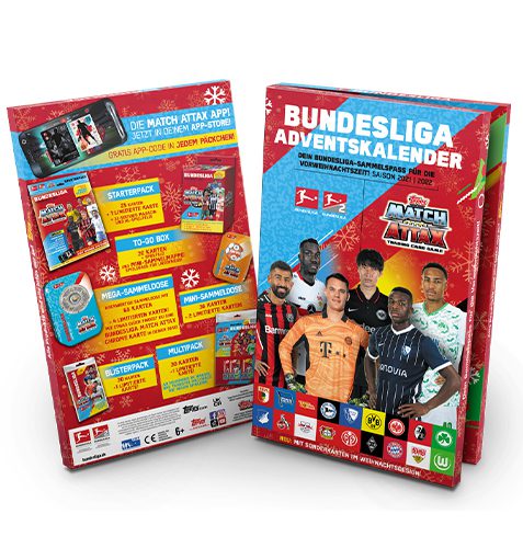 Topps Match Attax Bundesliga 2021/22 Adventskalender