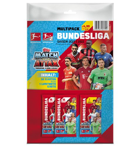Topps Match Attax Bundesliga 2021/22 Multipack