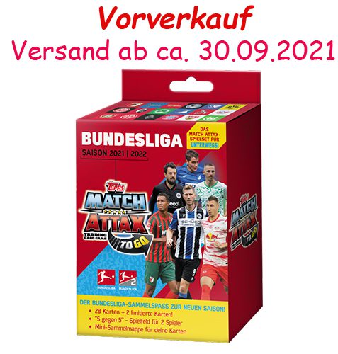 Topps Match Attax Bundesliga 2021/22 ToGo-Box