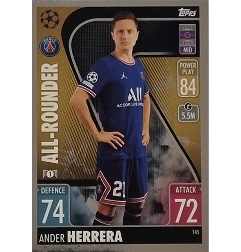 Topps Champions League 2021/2022 Nr 145 Ander Herrera