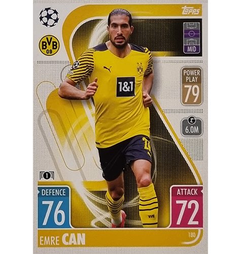 Topps Champions League 2021/2022 Nr 180 Emre Can