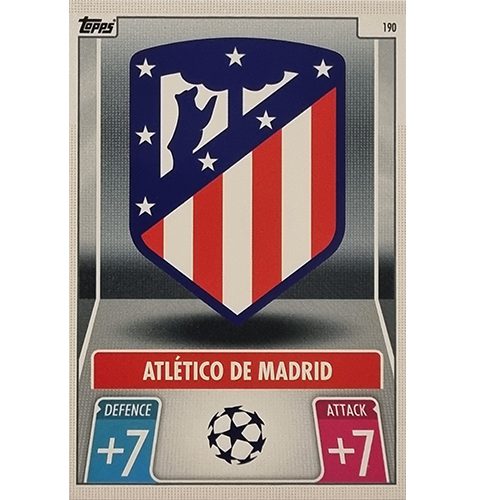 Topps Champions League 2021/2022 Nr 190 Atletico Madrid Team Badge