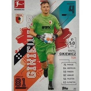 Topps Match Attax Bundesliga 2021/22 Nr 020 Rafal Gikiewicz