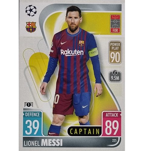 Topps Champions League 2021/2022 Nr 225 Lionel Messi