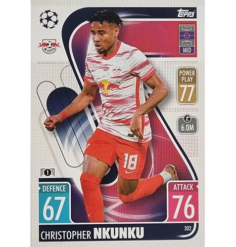 Topps Champions League 2021/2022 Nr 302 Christopher Nkunku