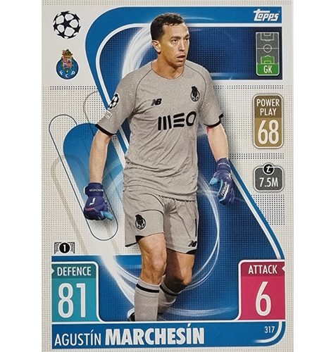Topps Champions League 2021/2022 Nr 317 Agustin Marchesin