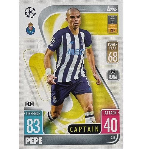 Topps Champions League 2021/2022 Nr 318 Pepe