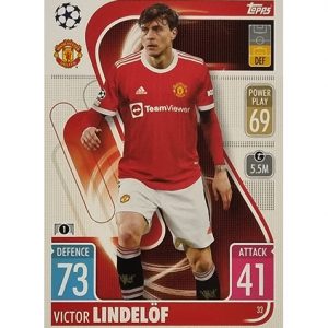 Topps Champions League 2021/2022 Nr 032 Victor Lindelöf
