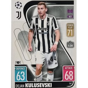 Topps Champions League 2021/2022 Nr 367 Dejan Kulusevski