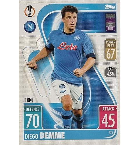 Topps Champions League 2021/2022 Nr 373 Diego Demme