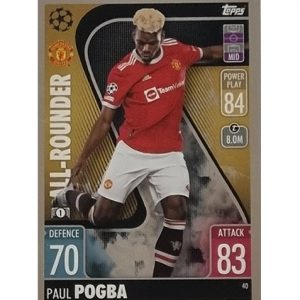 Topps Champions League 2021/2022 Nr 040 Paul Pogba