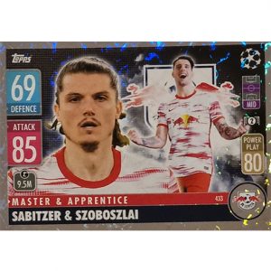 Topps Champions League 2021/2022 Nr 433 Sabitzer und Szoboszlai