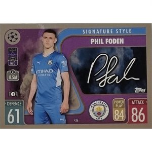 Topps Champions League 2021/2022 Nr 436 Phil Foden