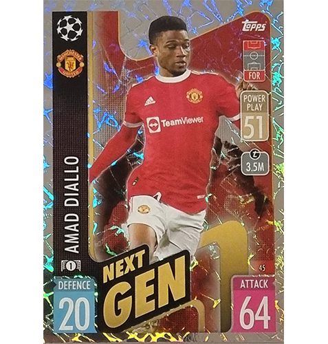 Topps Champions League 2021/2022 Nr 045 Amad Diallo