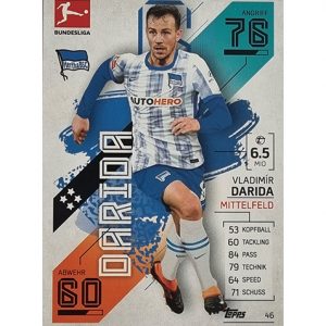 Topps Match Attax Bundesliga 2021/22 Nr 046 Vladimir Darida