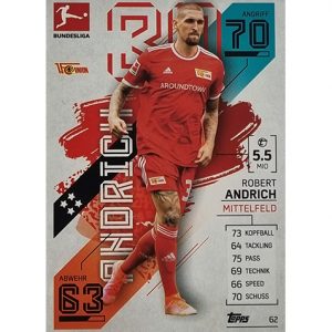 Topps Match Attax Bundesliga 2021/22 Nr 062 Robert Andrich