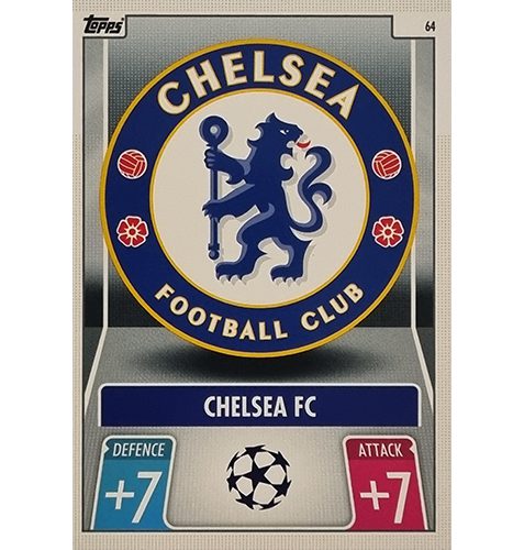 Topps Champions League 2021/2022 Nr 064 Chelsea FC Team Badge