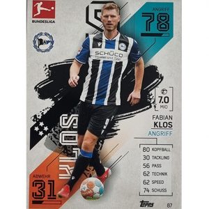 Topps Match Attax Bundesliga 2021/22 Nr 087 Fabian Klos