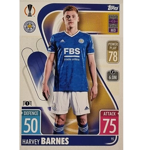 Topps Champions League 2021/2022 Nr 095 Harvey Barnes