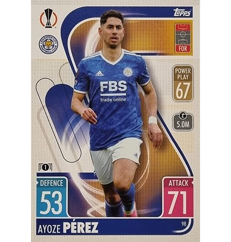 Topps Champions League 2021/2022 Nr 098 Ayoze Perez