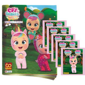 Panini Cry Babies Sticker Stickeralbum und 5x Tüten