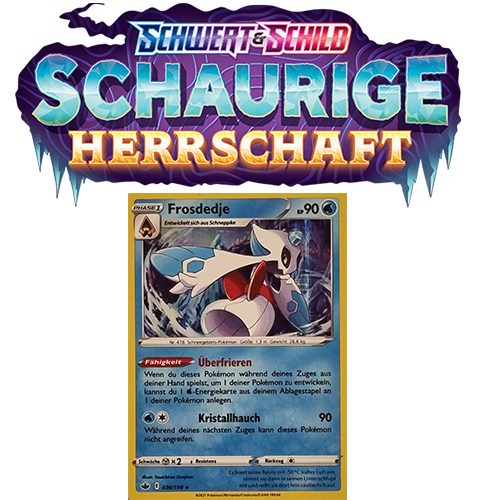 Pokémon Schaurige Herrschaft 036/198 Frosdedje REVERSE HOLO