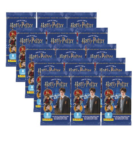 Panini Harry Potter Evolution Trading Cards 15x Booster