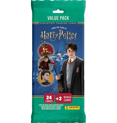 Panini Harry Potter Evolution Trading Cards 1x Fat Pack