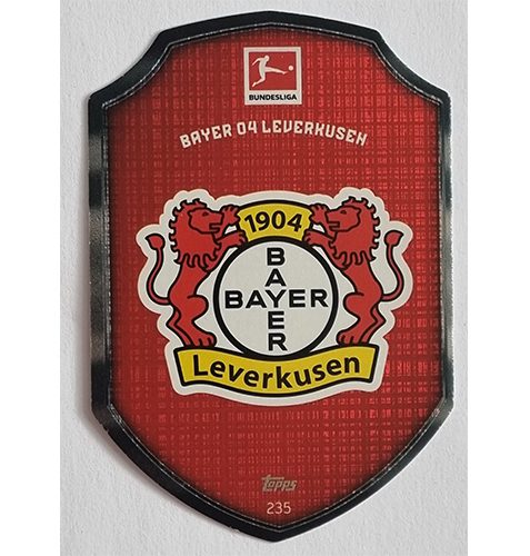 Topps Match Attax Bundesliga 2021/22 Nr 235 Bayer Leverkusen Clubkarte