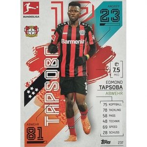 Topps Match Attax Bundesliga 2021/22 Nr 237 Edmond Tapsoba