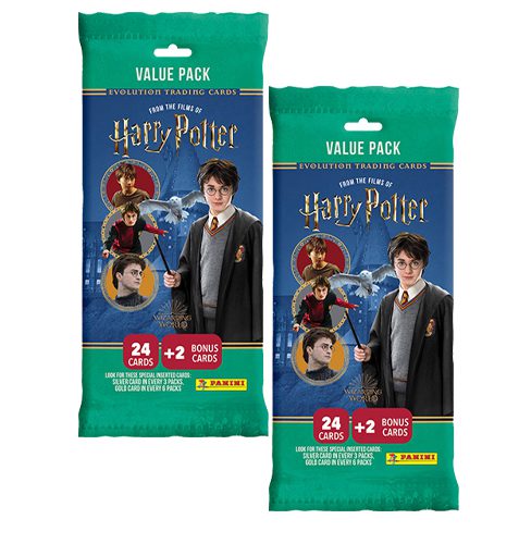 Panini Harry Potter Evolution Trading Cards 2x Fat Pack
