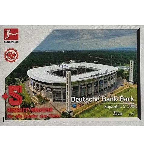 Topps Match Attax Bundesliga 2021/22 Nr 349 Deutsche Bank Park