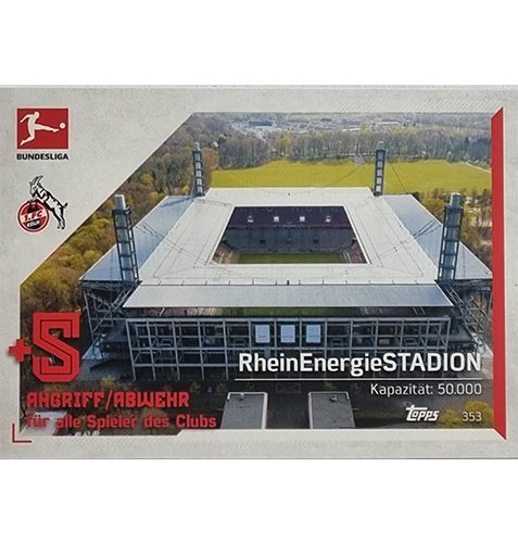 Topps Match Attax Bundesliga 2021/22 Nr 353 RheinEnergieStadion