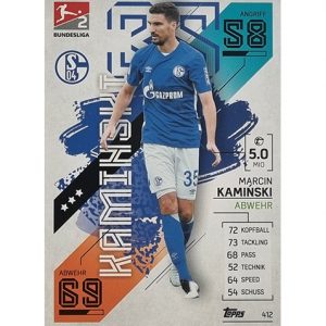 Topps Match Attax Bundesliga 2021/22 Nr 412 Marcin Kaminski