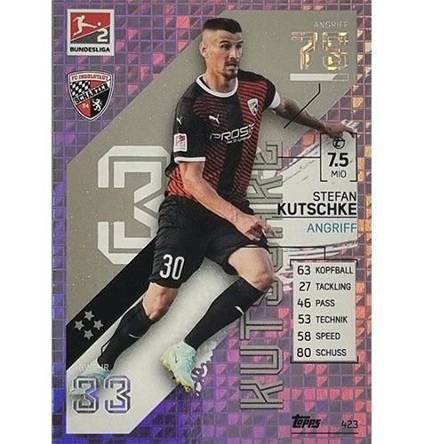 Topps Match Attax Bundesliga 2021/22 Nr 423 Stefan Kutschke