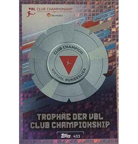 Topps Match Attax Bundesliga 2021/22 Nr 433 Trophäe Der VBL Club Championship